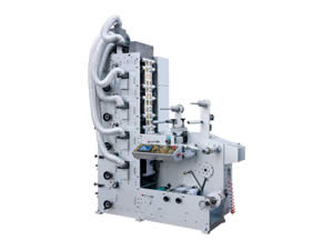 Máquina de Impressão Flexográfica com Corte e Vinco